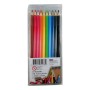 Set de 10 Crayons de Couleur 18cm Dessin Artiste Coloriage Enfant Adulte