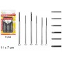 Kit de Tournevis de Précision 6 pcs Outils Réparation Lunettes Téléphone PC